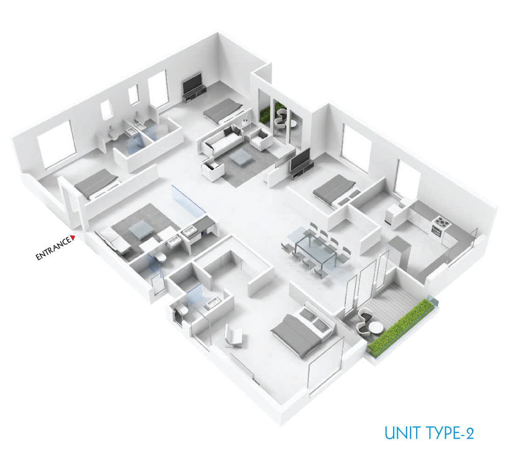 Aurum Apartments layout